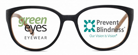 Green Eyes Eyewear Supports Prevent Blindness