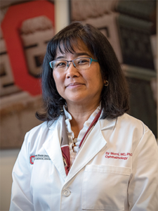 Sayoko (Sy) E. Moroi, MD, PhD, Chair and Director of the Department of Ophthalmology and Visual Sciences, The Ohio State University Wexner Medical Center