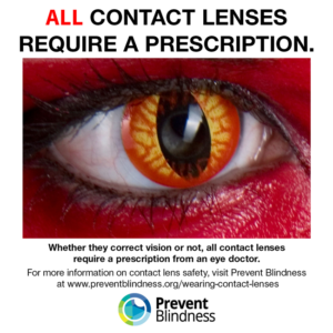 All contact lenses require a prescription.