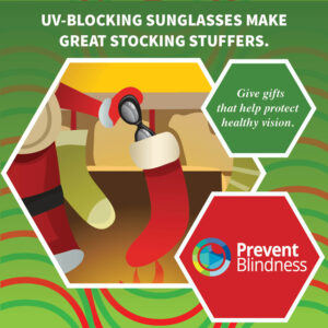 UV-blocking sunglasses make great stocking stuffers.