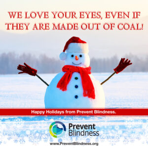 We love your eyes, even if they are made out of coal!